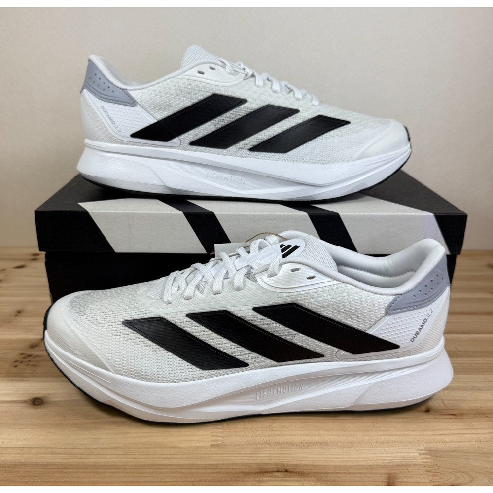 Adidas Duramo SL2 Running shoes Mens 12 IH8215 Cloud White Black Grey NEW NIB